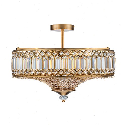 Luxury crystal ceiling light - ceiling,
