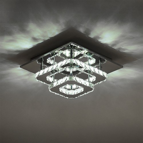 Coolwhite led crystal flush - coolwhite,