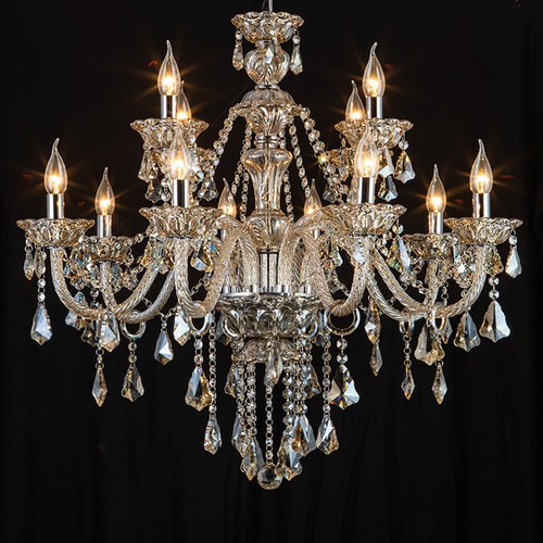 Elegant crystal pendant - crystal,