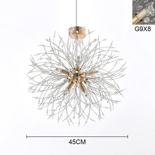 Modern firework bulb crystal - firework, 8-bulb