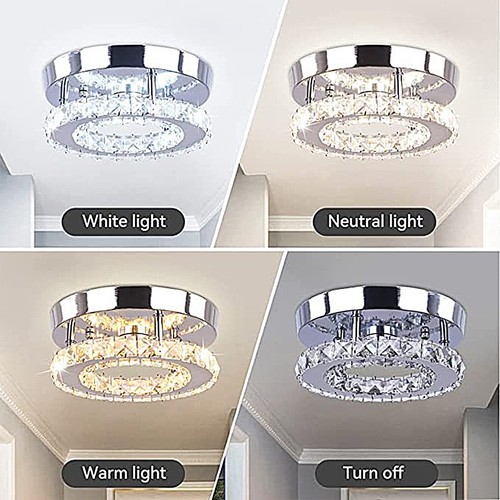 Led crystal ceiling light - ceiling,