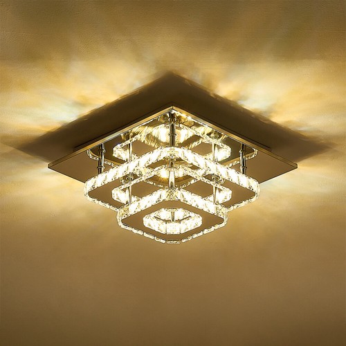 Modern crystal ceiling lamp - modern,