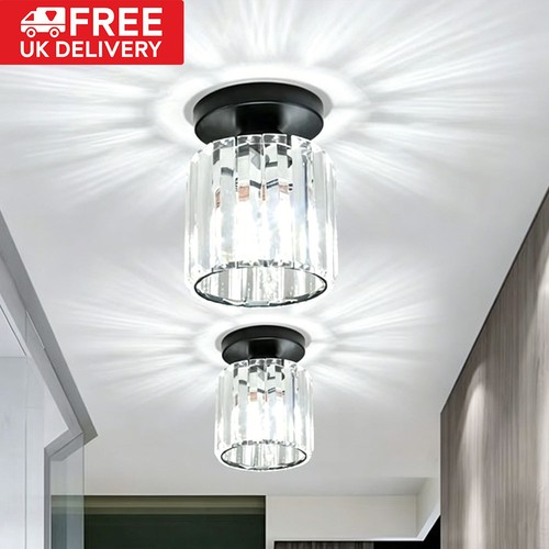 Modern led crystal ceiling - modern,