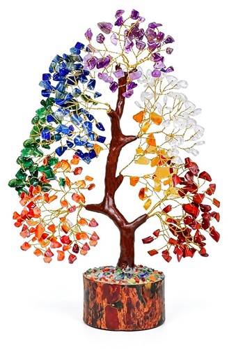 Chakra crystal tree life - crystal,