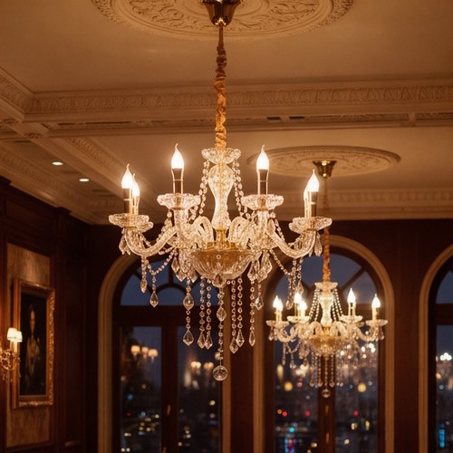 Luxury candle chandelier - candle,