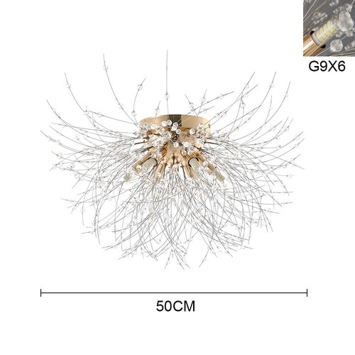 Crystal firework pendant lamp - firework,