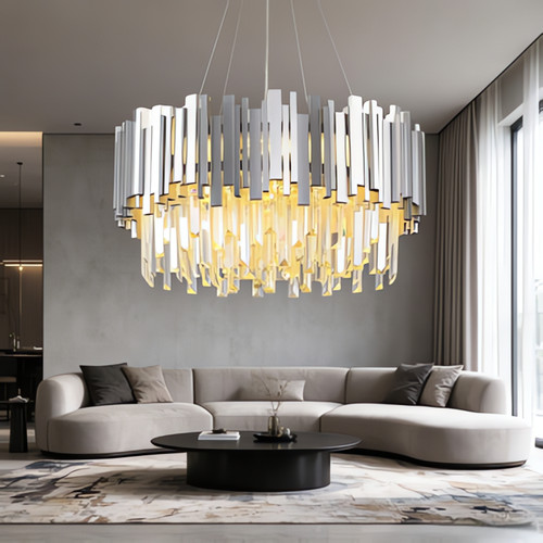 Modern crystal chandelier - modern,