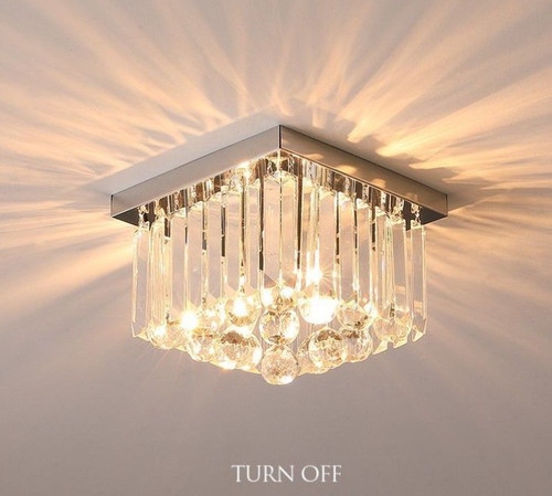 Modern led crystal ceiling - led,