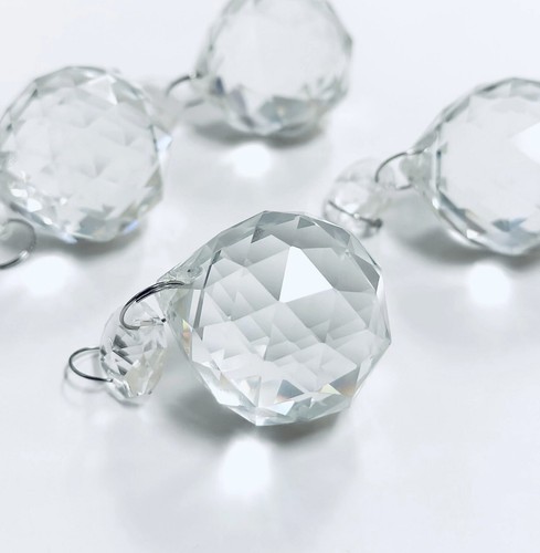 Crystal round ball 20mm - round,