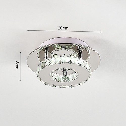 Square round led - led, crystal