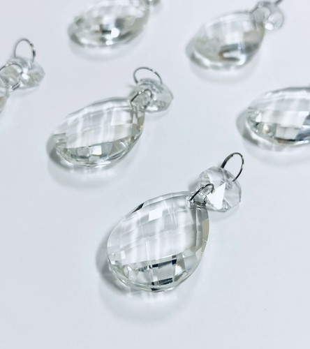 Pack crystal faceted - of,