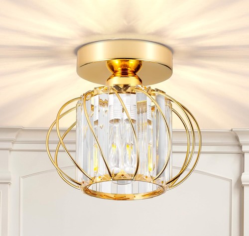 Crystal ceiling light e27 - light,