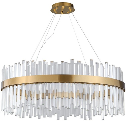Crystal ceiling chandelier - ceiling,