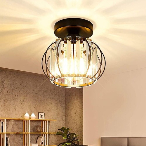 Led modern crystal ceiling - crystal,