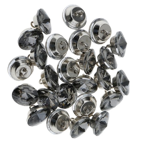 Pieces crystal buttons for - crystal,