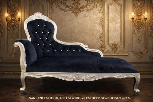 Elegance ornate chaise longue - ornate,