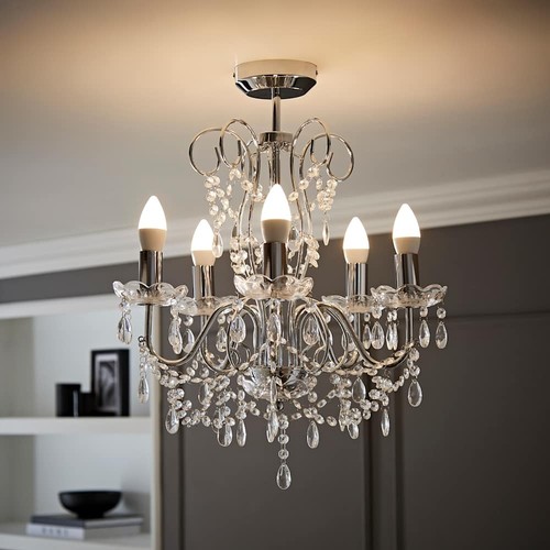 Way crystal chandelier - 5,