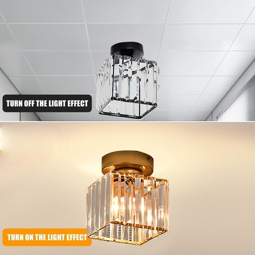 Modern ceiling light crystal - modern,