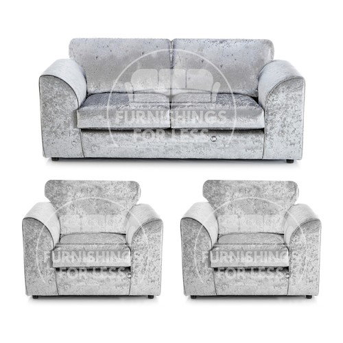 Crystal silver corner - crystal, sofa