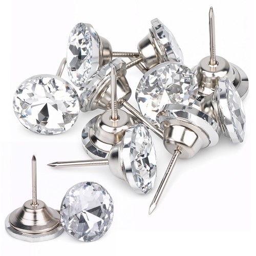 Crystal upholstery buttons - upholstery,