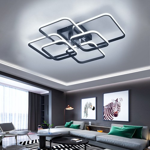 Large crystal led ceiling - crystal,